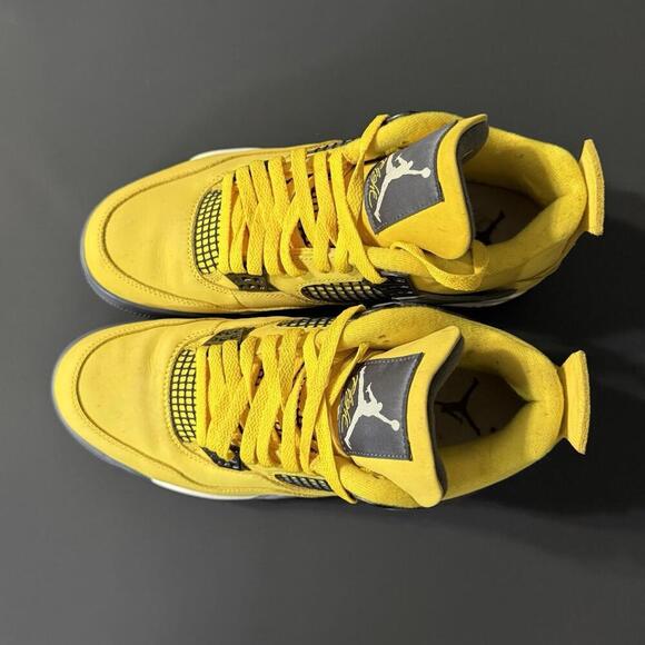 Nike Air Jordan 4 Retro Yellow Lightning CT8527-700 Size 9.5 Men main image 7